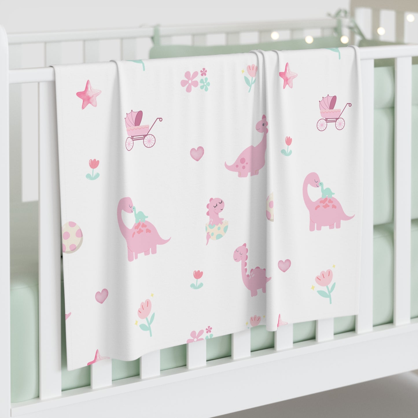 Baby Girl Swaddle Blanket