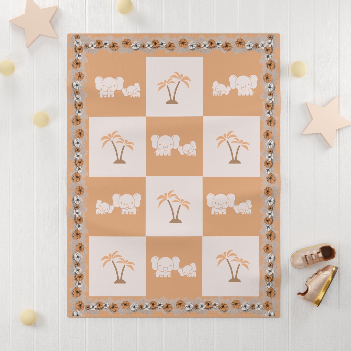 ''Lace Pattern''  Baby Blanket