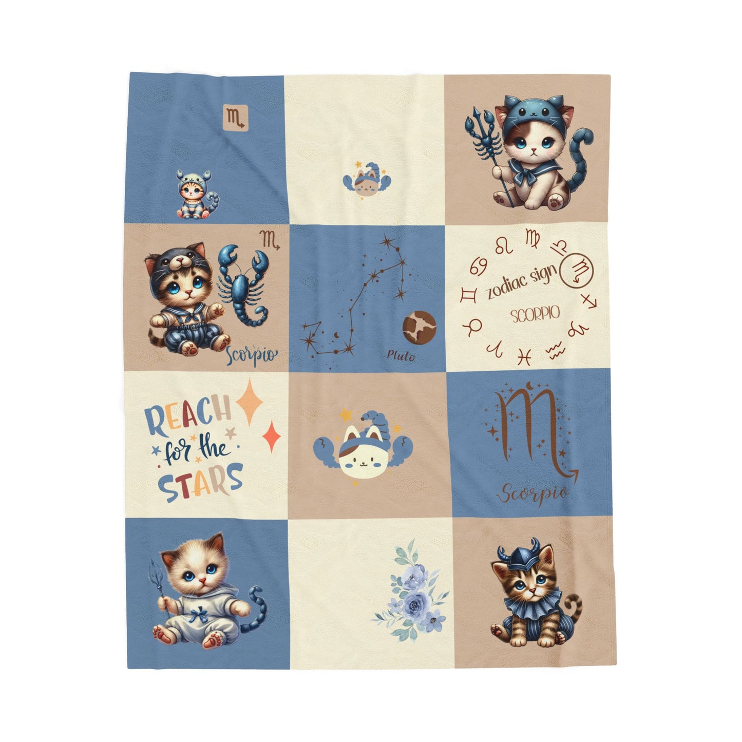 Zodiac Scorpio Boy Blanket