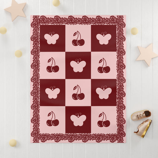 ''Lace Pattern''  Baby Blanket