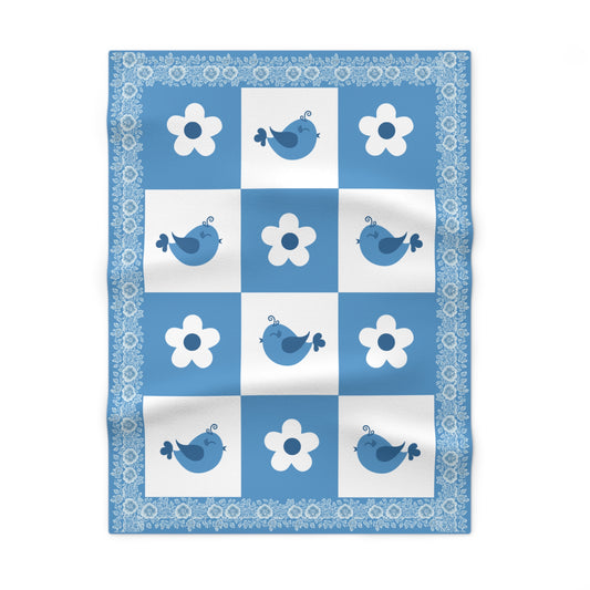 ''Lace Pattern''  Baby Blanket