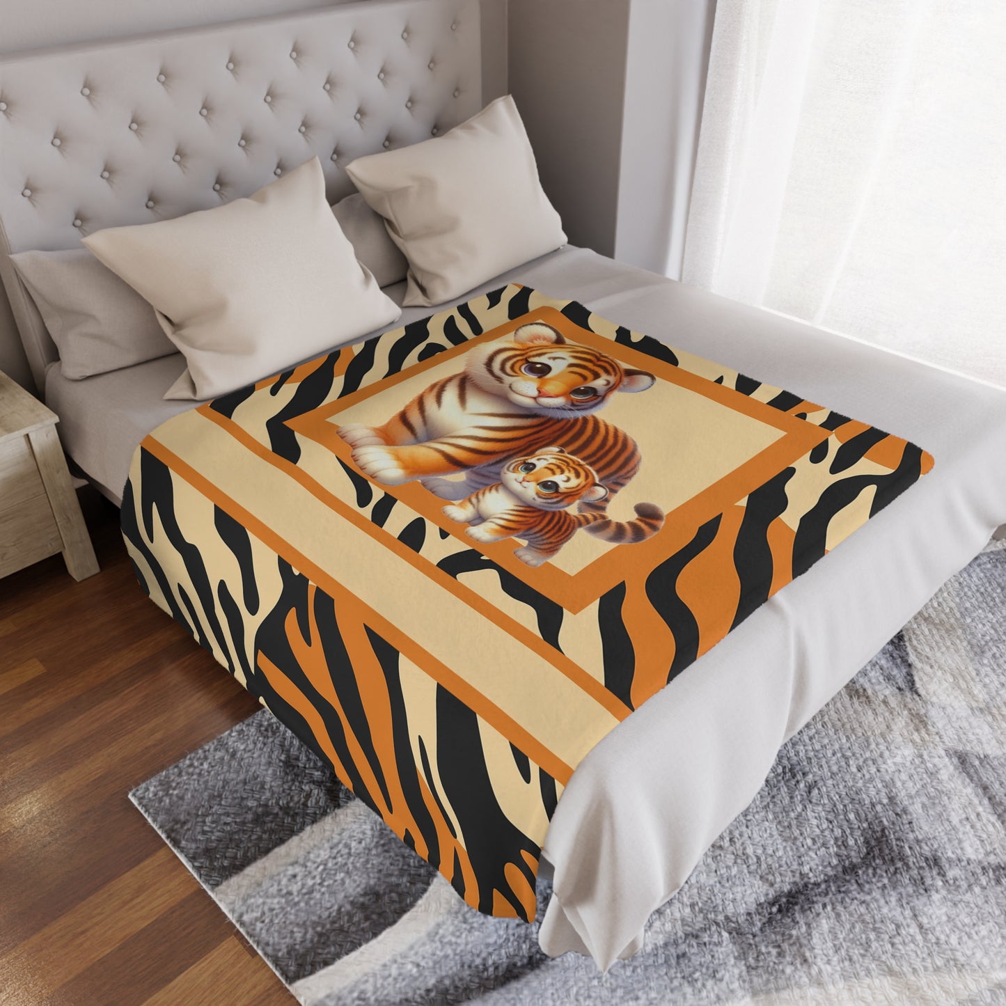 Animals Name Boy Minky Blanket