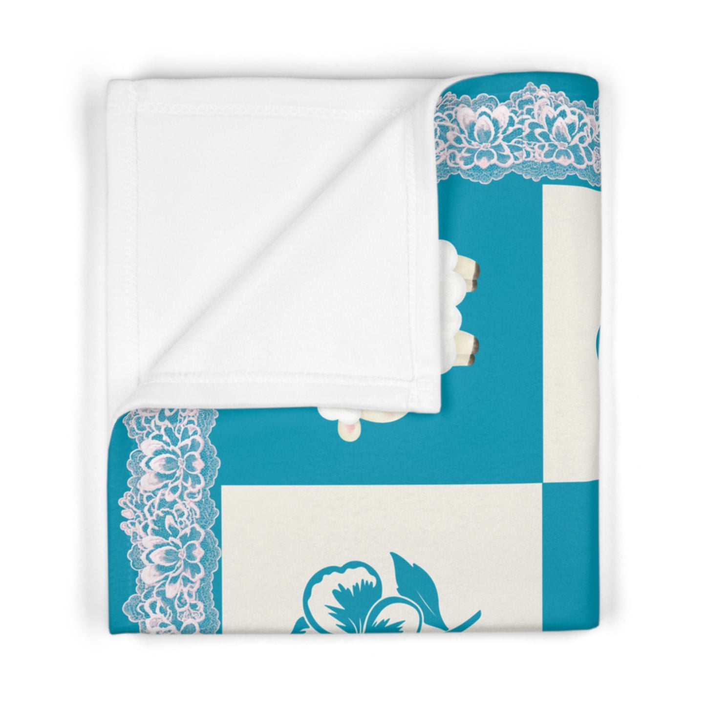 ''Lace Pattern''  Baby Blanket