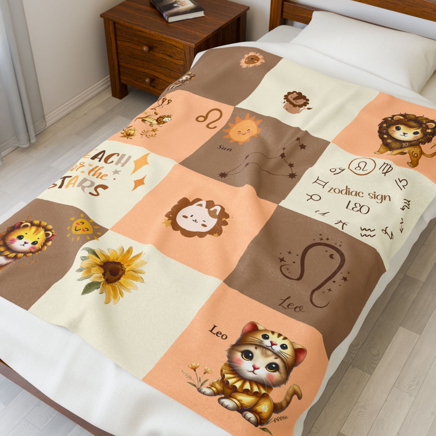 Zodiac Leo Boy Blanket