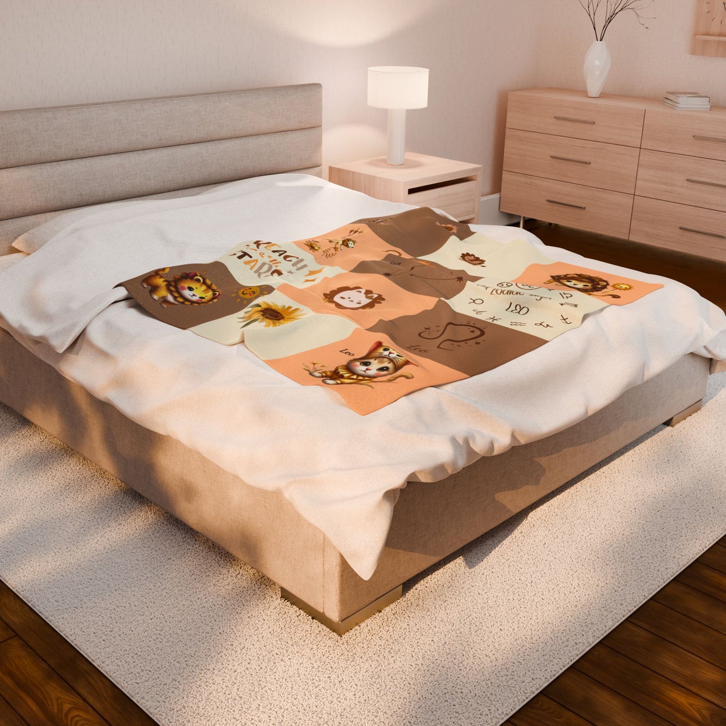 Zodiac Leo Boy Blanket