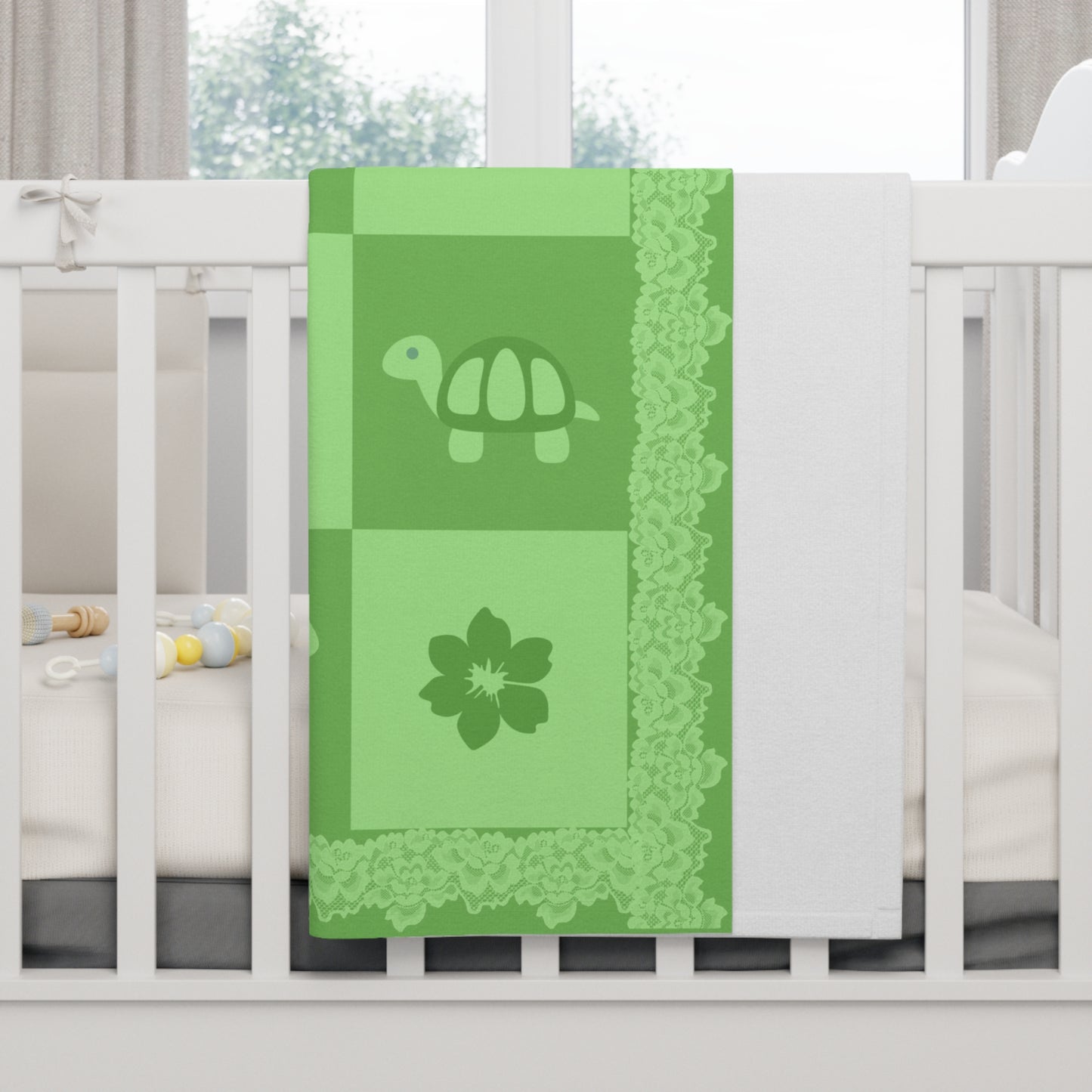 ''Lace Pattern''  Baby Blanket