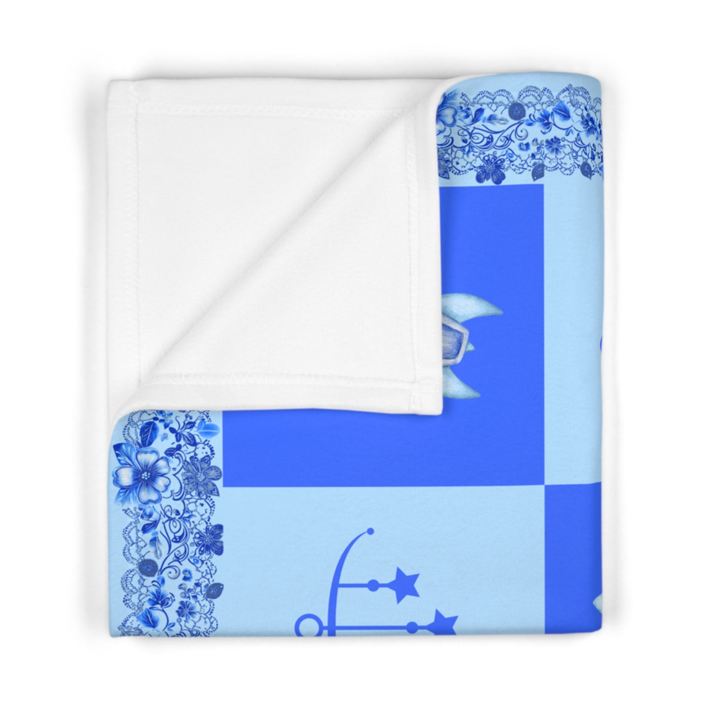 ''Lace Pattern''  Baby Blanket