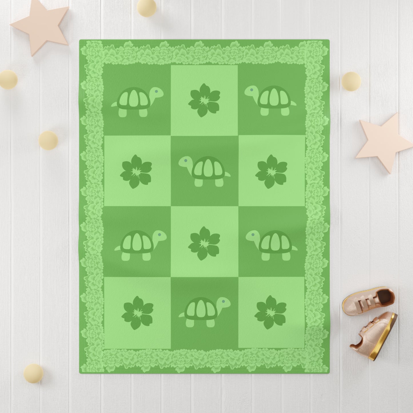 ''Lace Pattern''  Baby Blanket