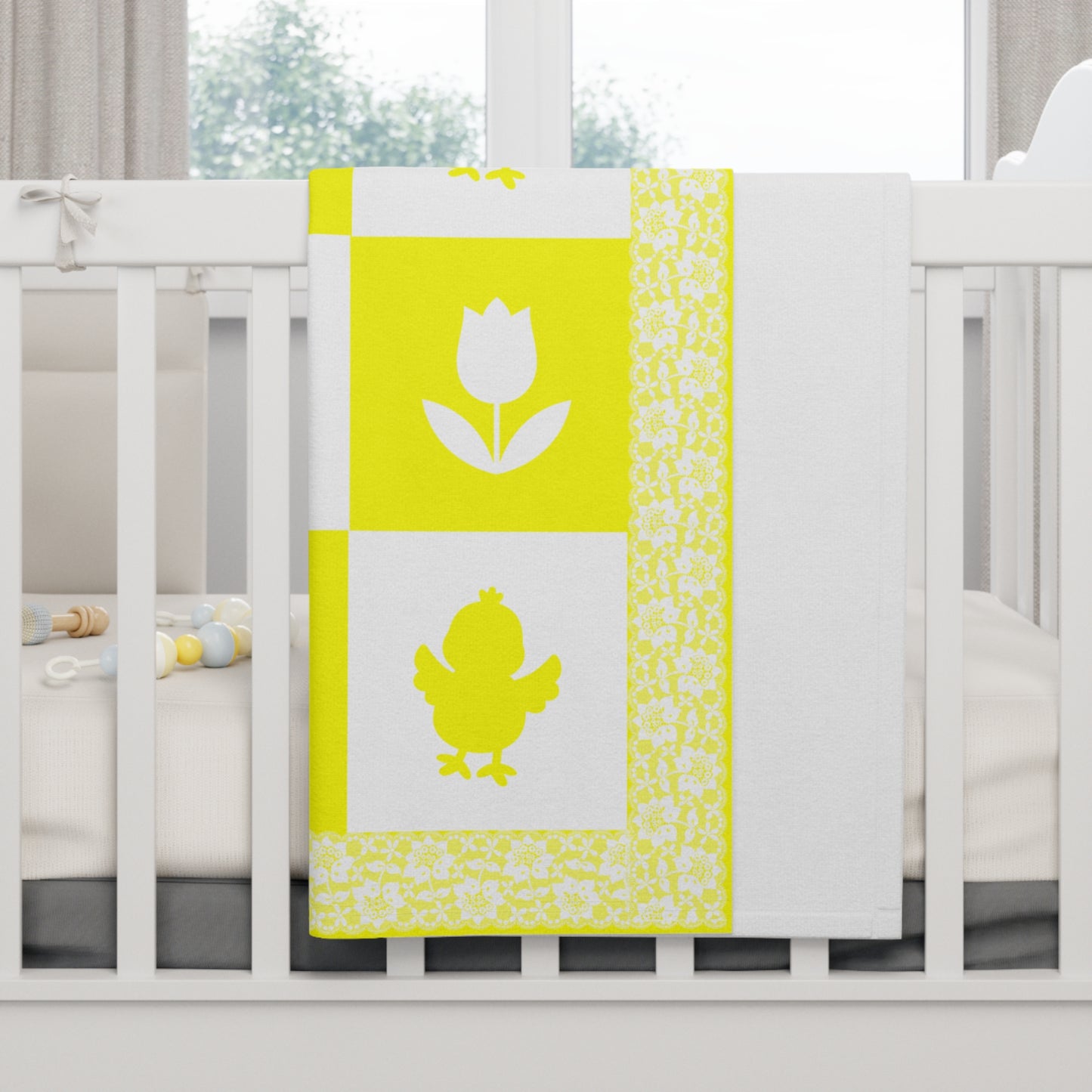 ''Lace Pattern''  Baby Blanket