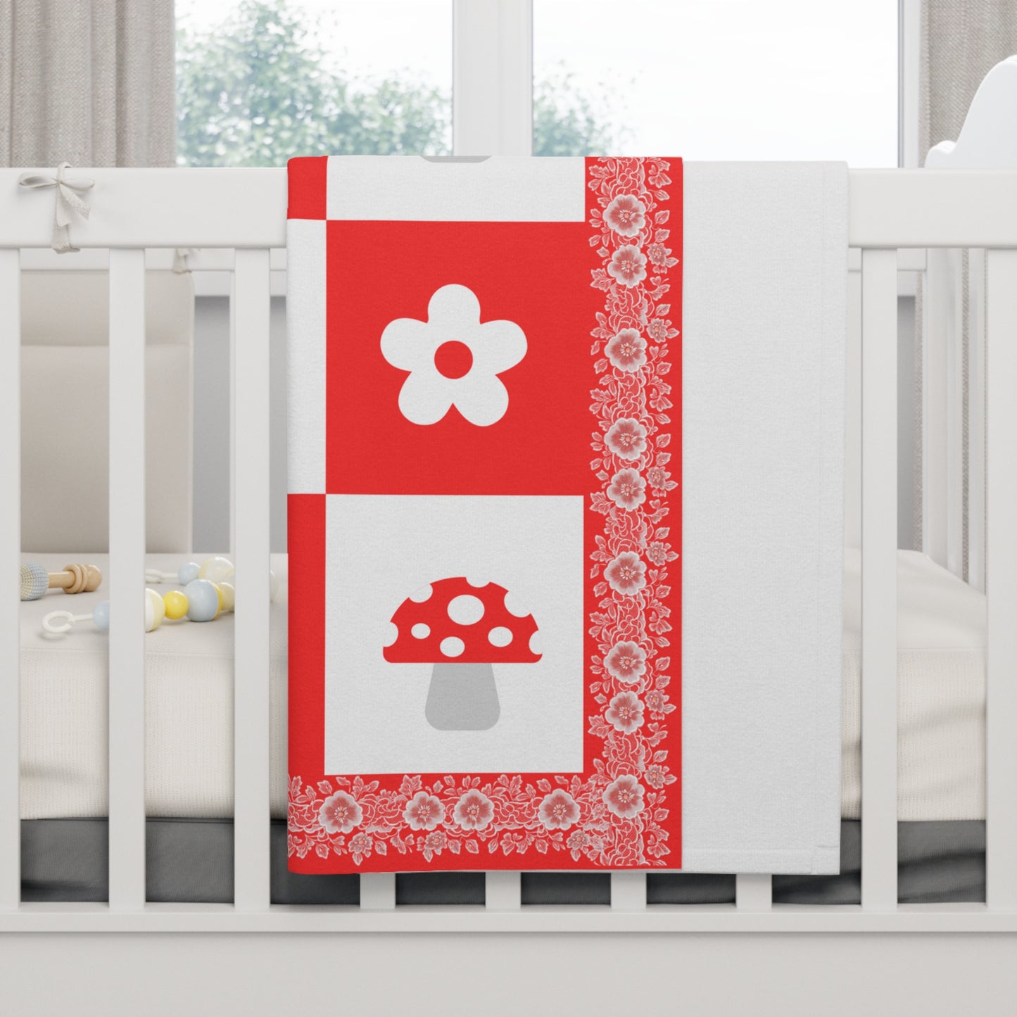 ''Lace Pattern''  Baby Blanket