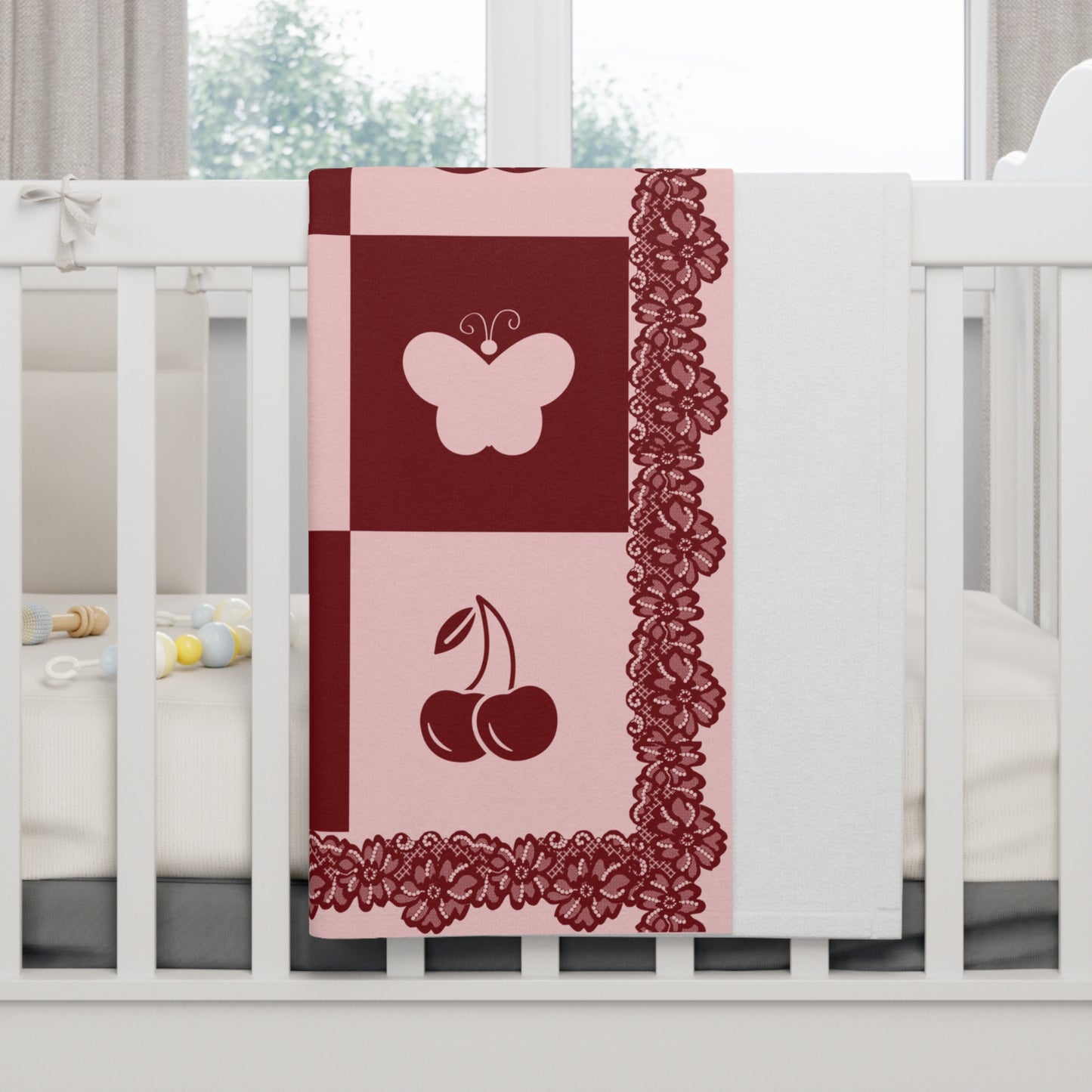 ''Lace Pattern''  Baby Blanket