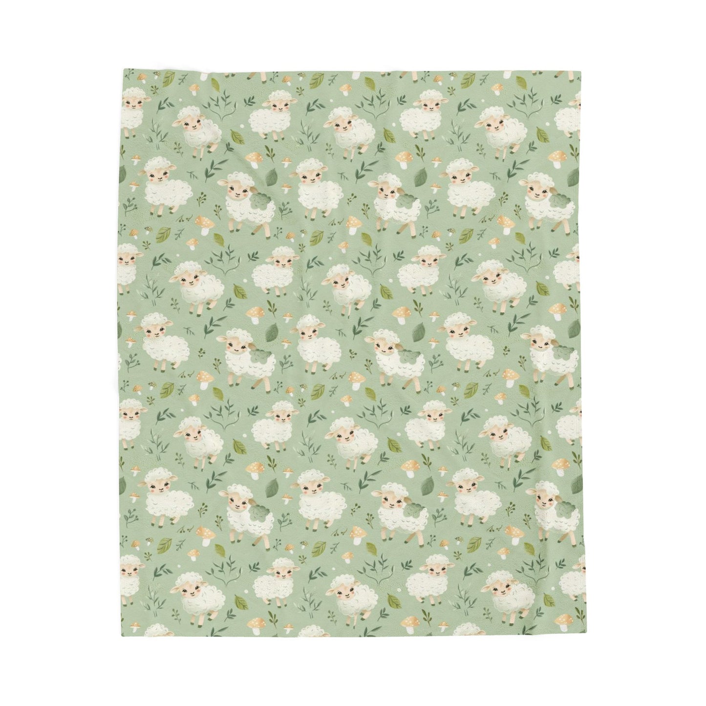 Lambs Velveteen Plush Blanket