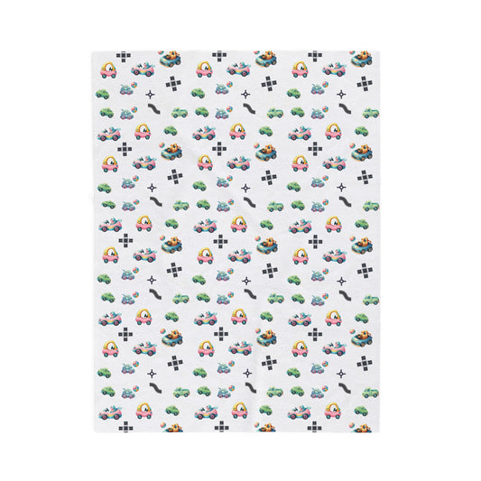 Cars Velveteen Plush Blanket