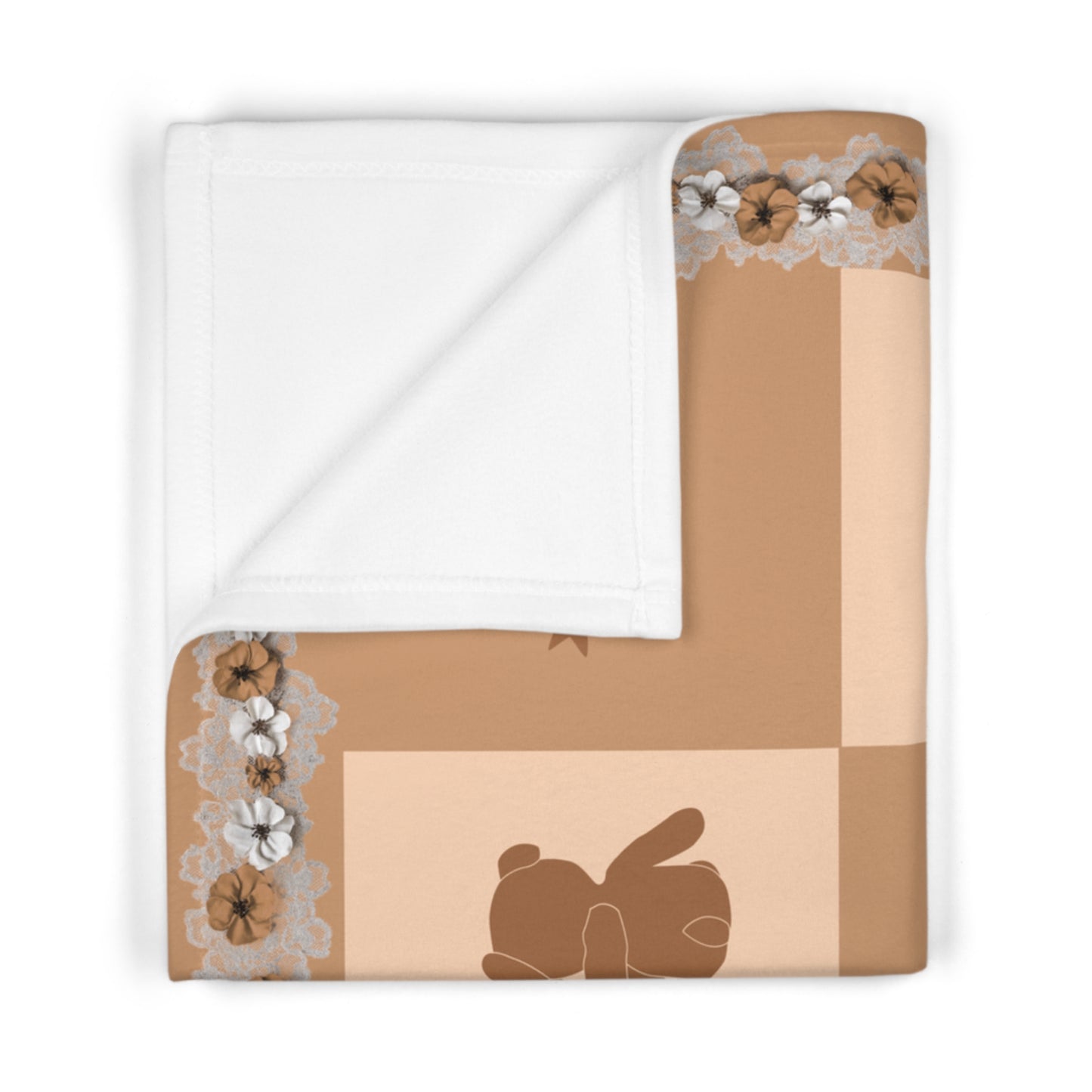 ''Lace Pattern"'  Baby Blanket