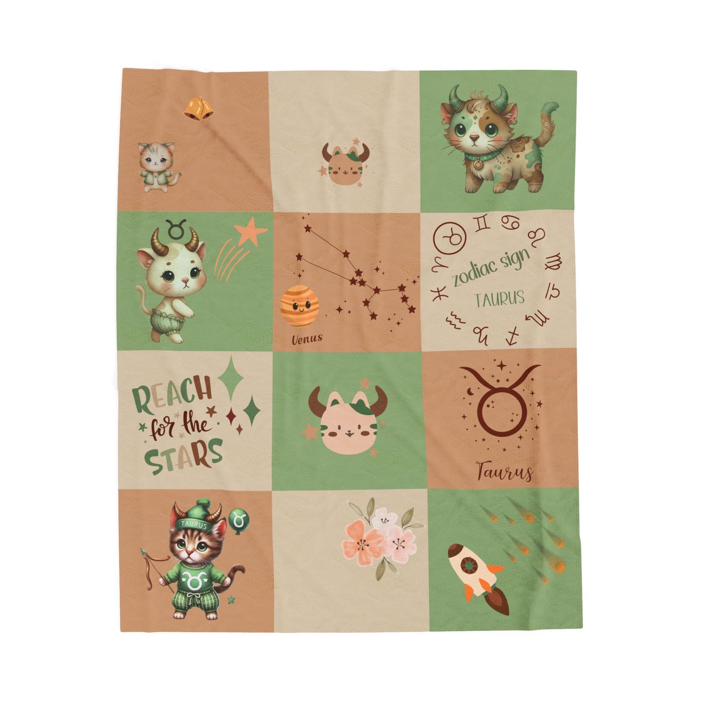 Zodiac Taurus Boy Blanket