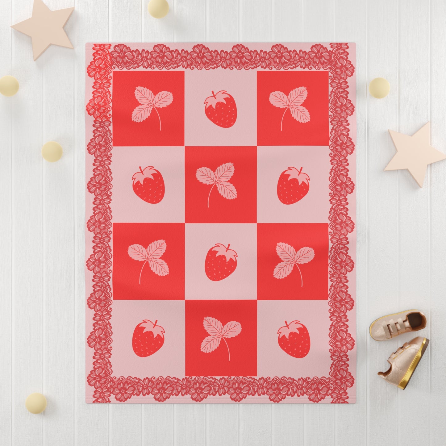 ''Lace Pattern''  Baby Blanket