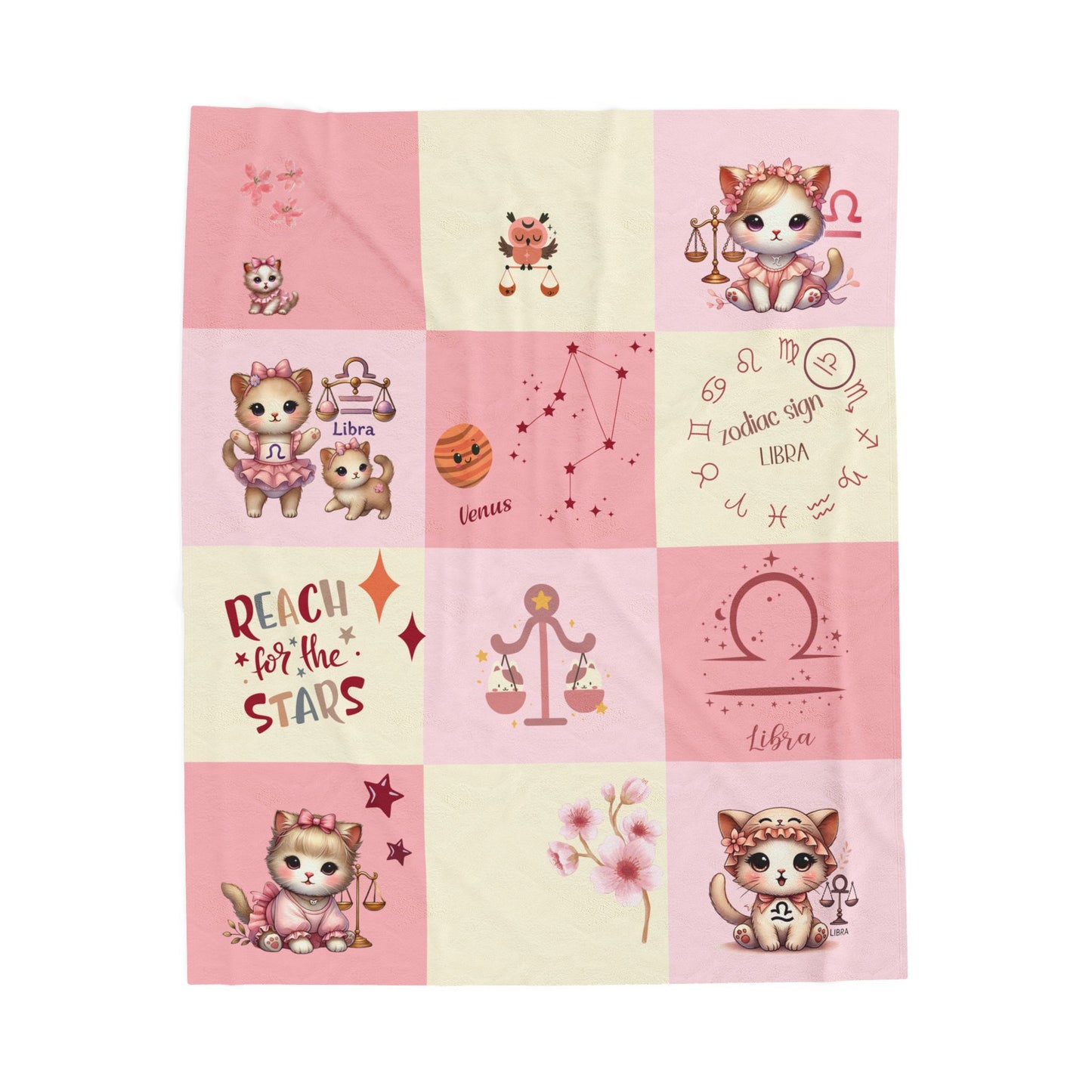 Zodiac Libra Girl Blanket