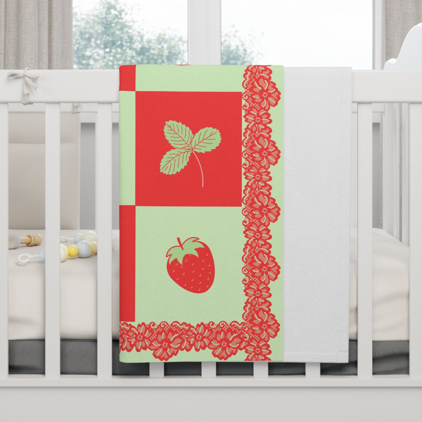 ''Lace Pattern''  Baby Blanket