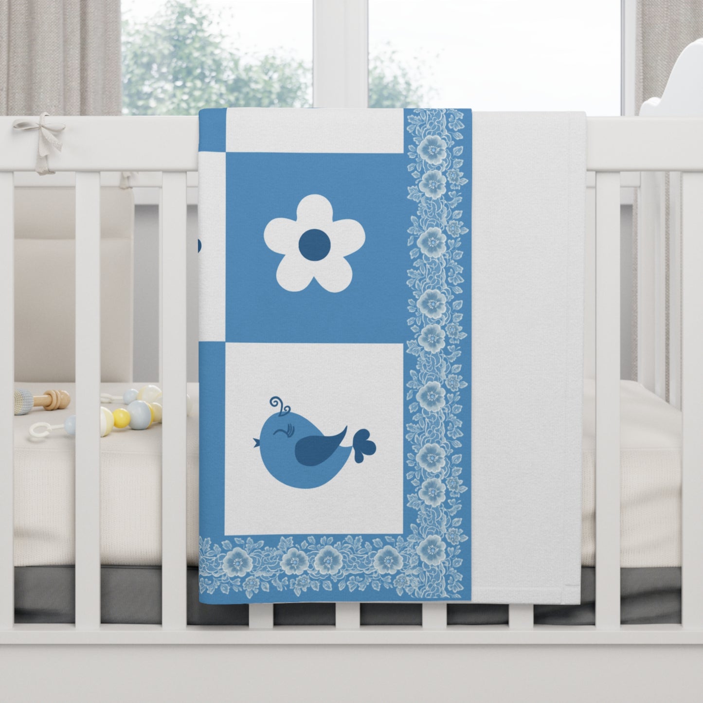 ''Lace Pattern''  Baby Blanket