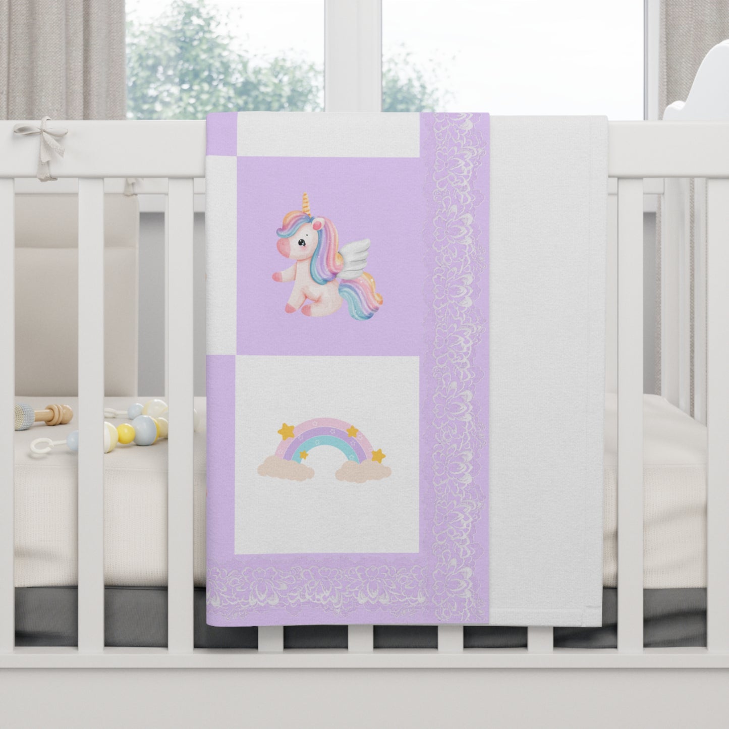 ''Lace Pattern''  Baby Blanket