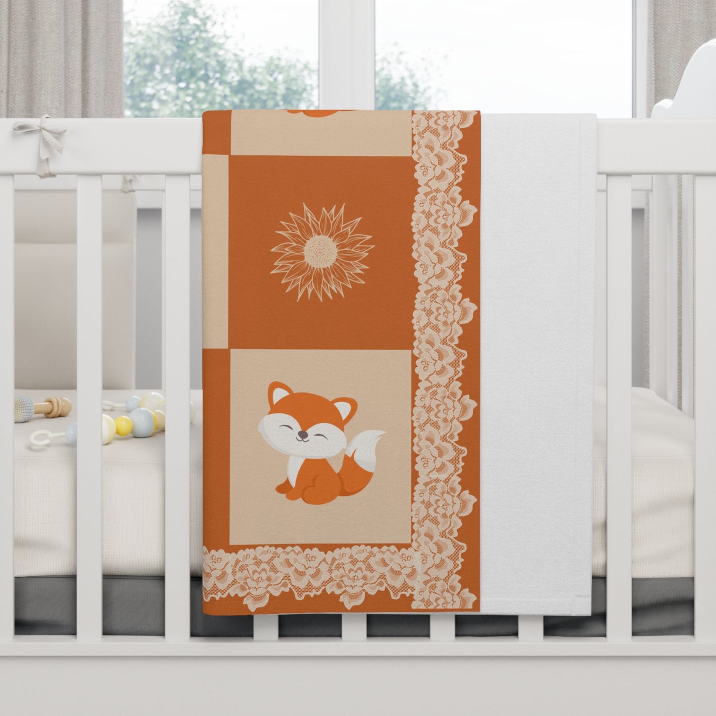 ''Lace Pattern''  Baby Blanket