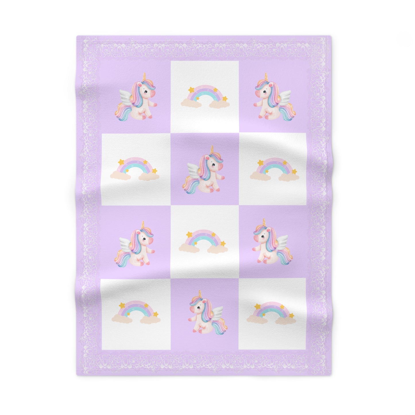 ''Lace Pattern''  Baby Blanket