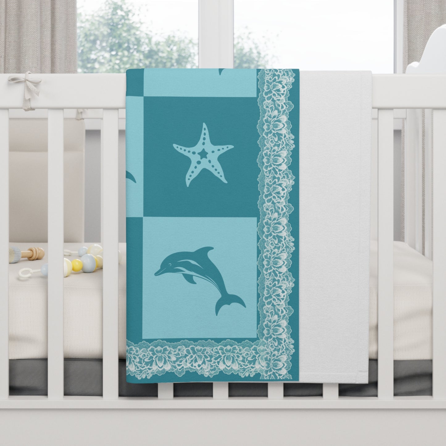 ''Lace Pattern''  Baby Blanket