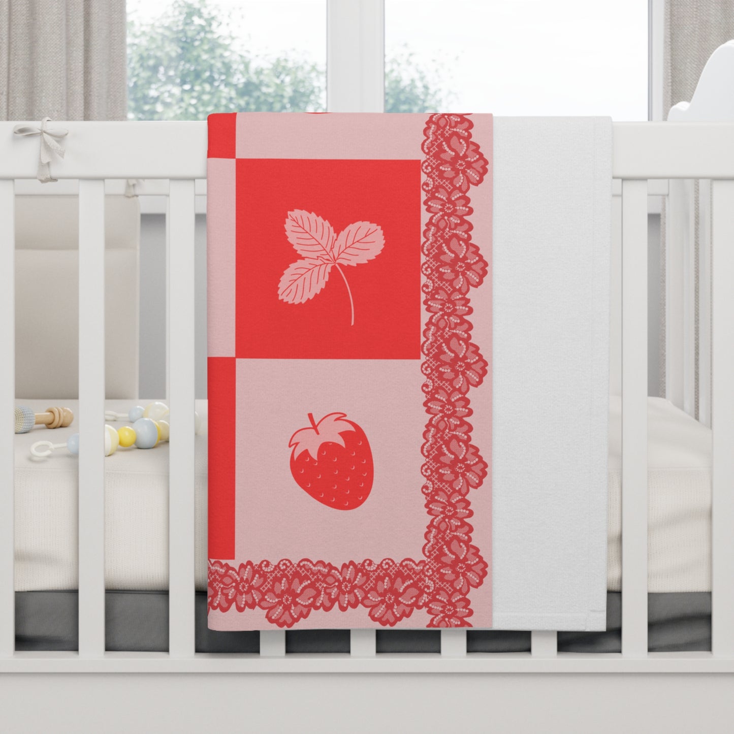 ''Lace Pattern''  Baby Blanket