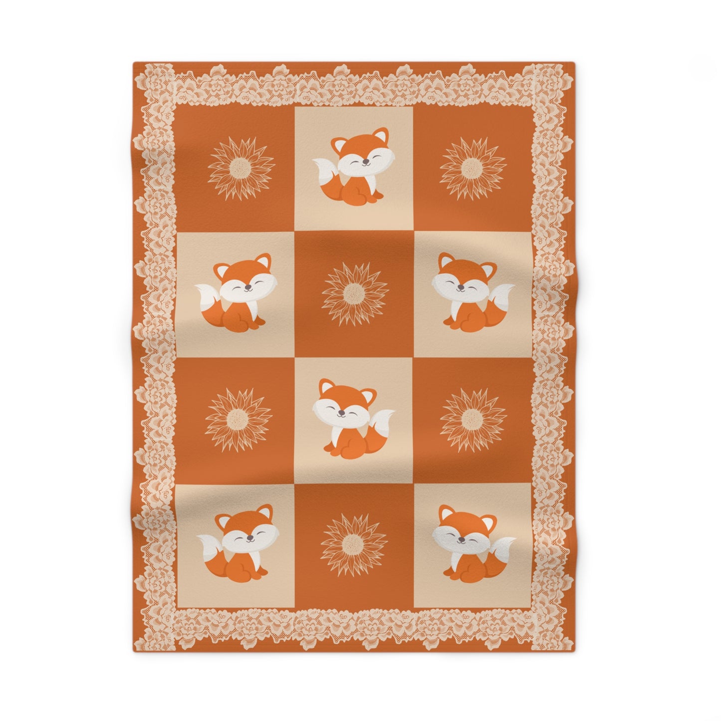 ''Lace Pattern''  Baby Blanket