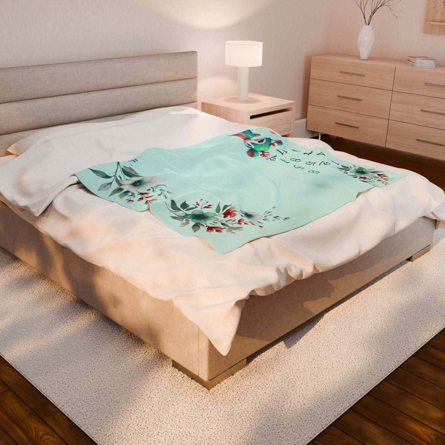 Personalized Deer Milestone Blanket