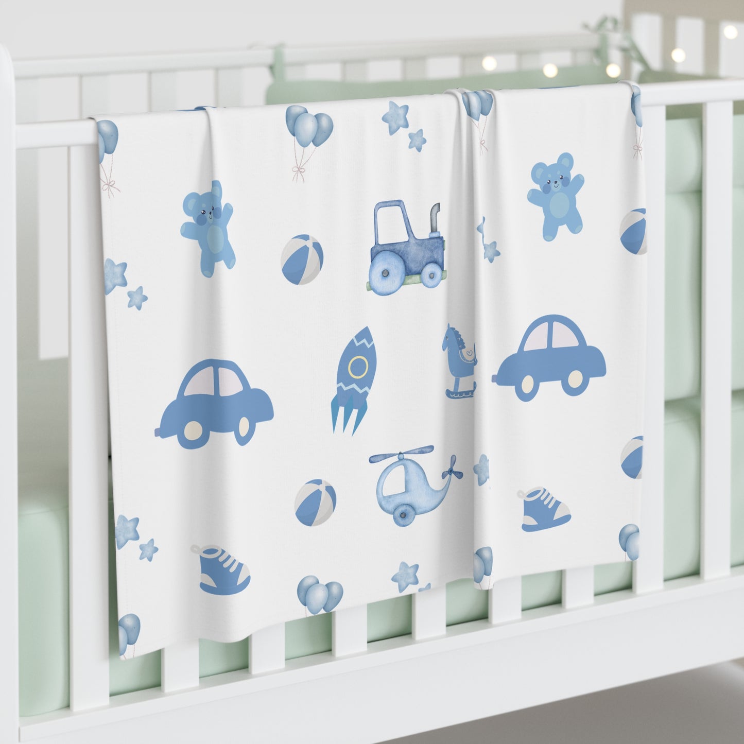 Baby Boy Swaddle Blanket