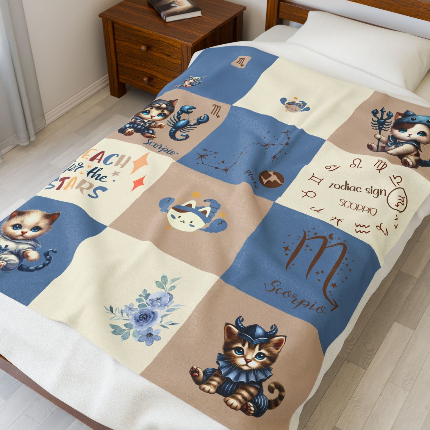 Zodiac Scorpio Boy Blanket