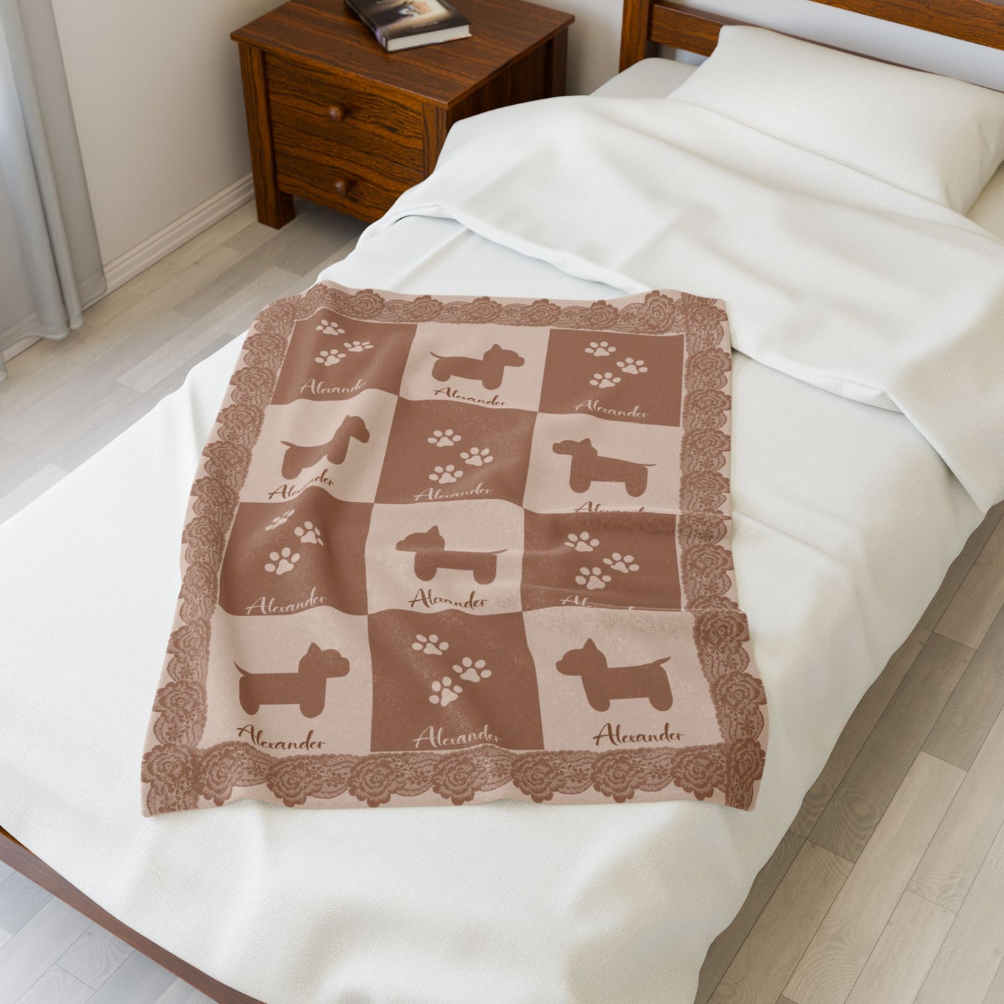 ''Lace Pattern''  Baby Blanket