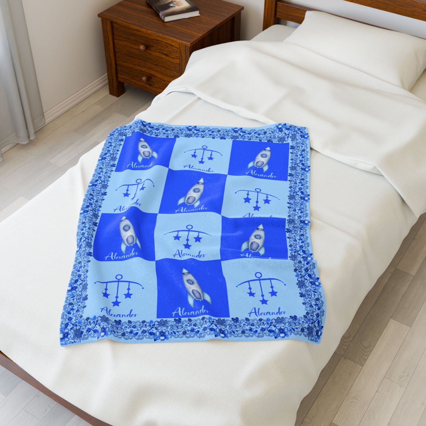 ''Lace Pattern''  Baby Blanket