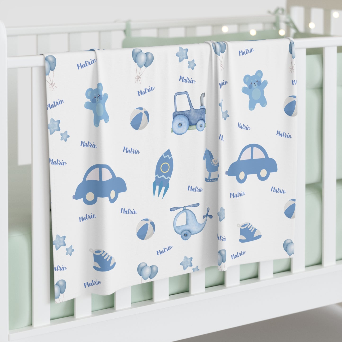 Baby Boy Swaddle Blanket