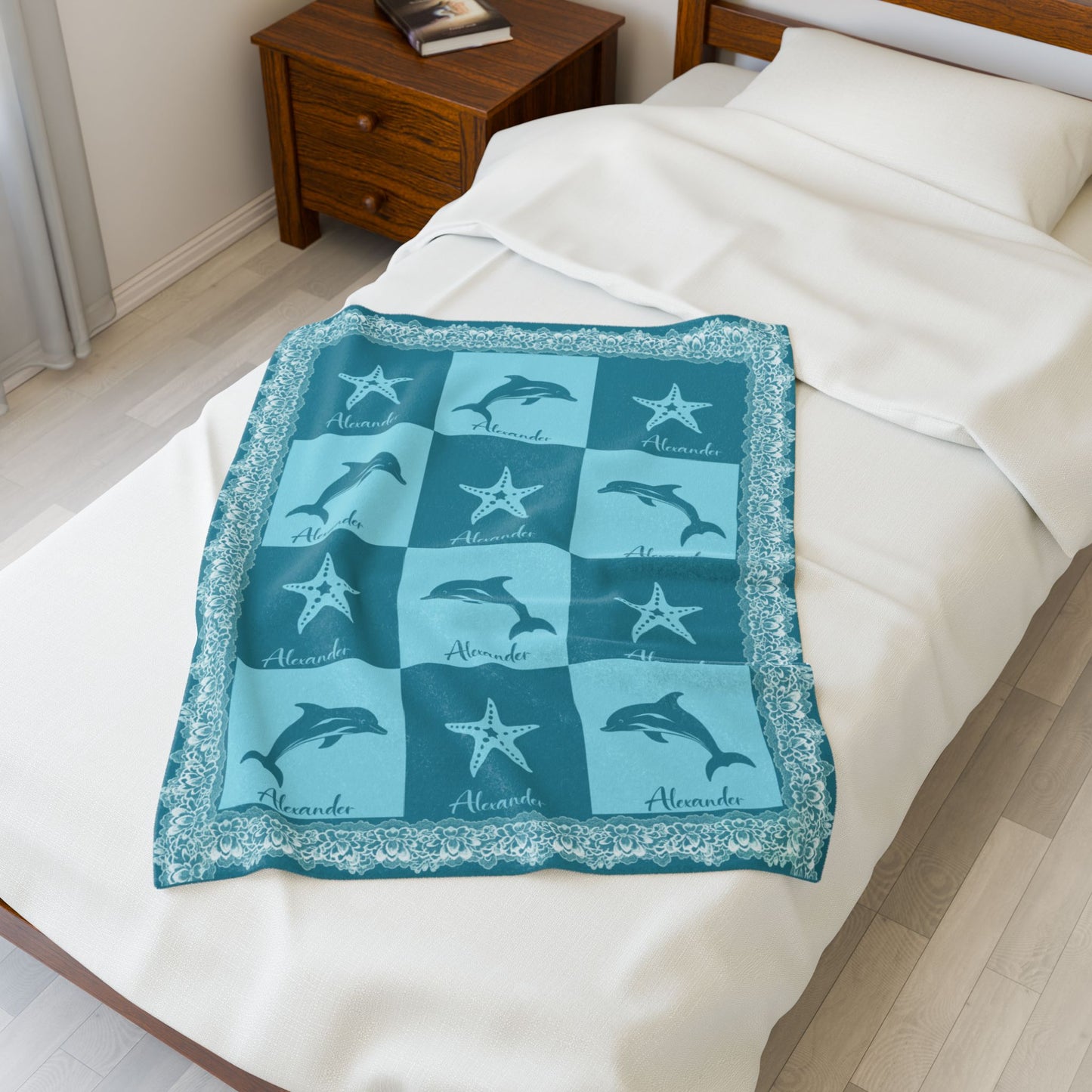 ''Lace Pattern''  Baby Blanket