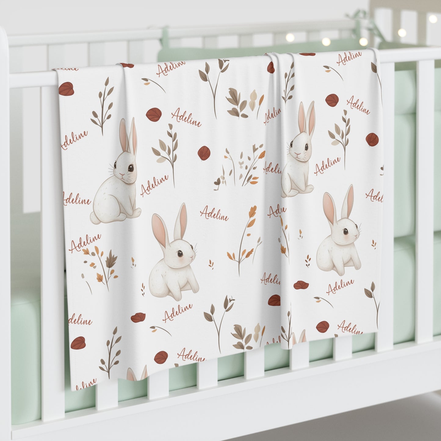 Baby Girl Swaddle Blanket