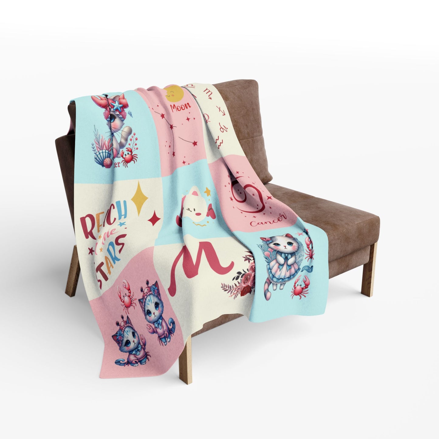 Zodiac Cancer Girl Blanket