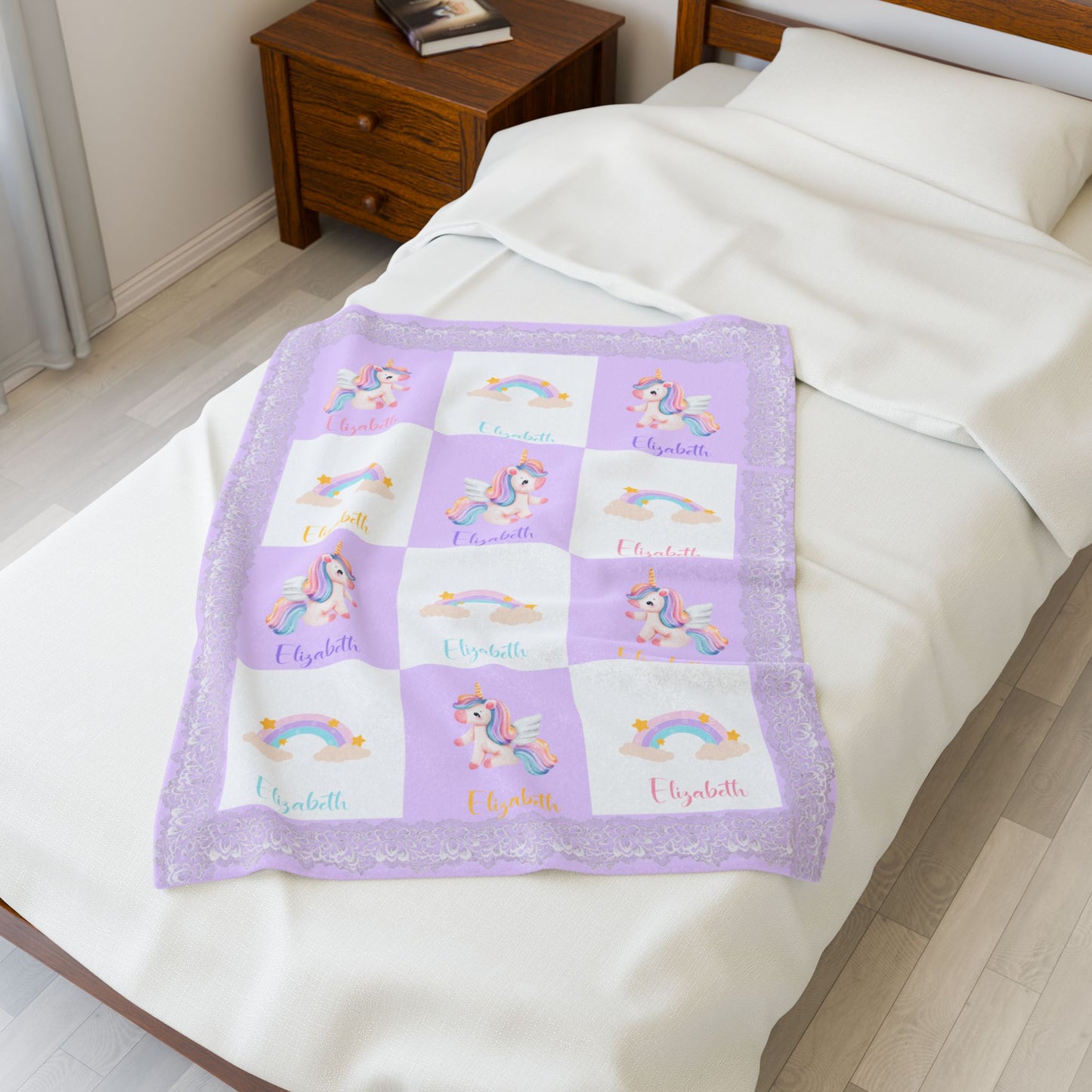 ''Lace Pattern''  Baby Blanket