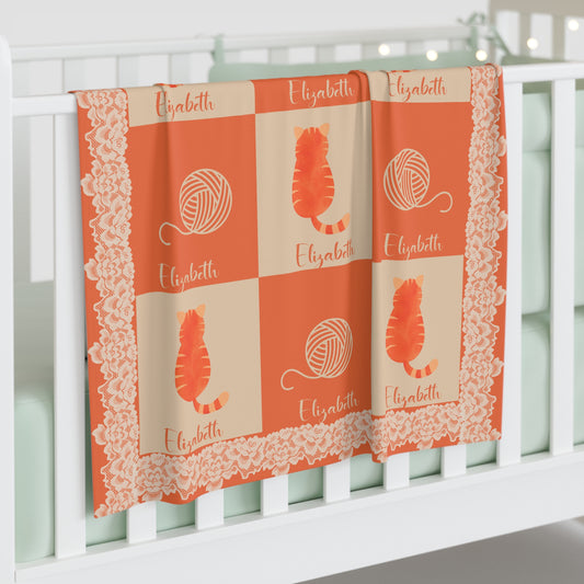 ''Lace Pattern''  Baby Blanket