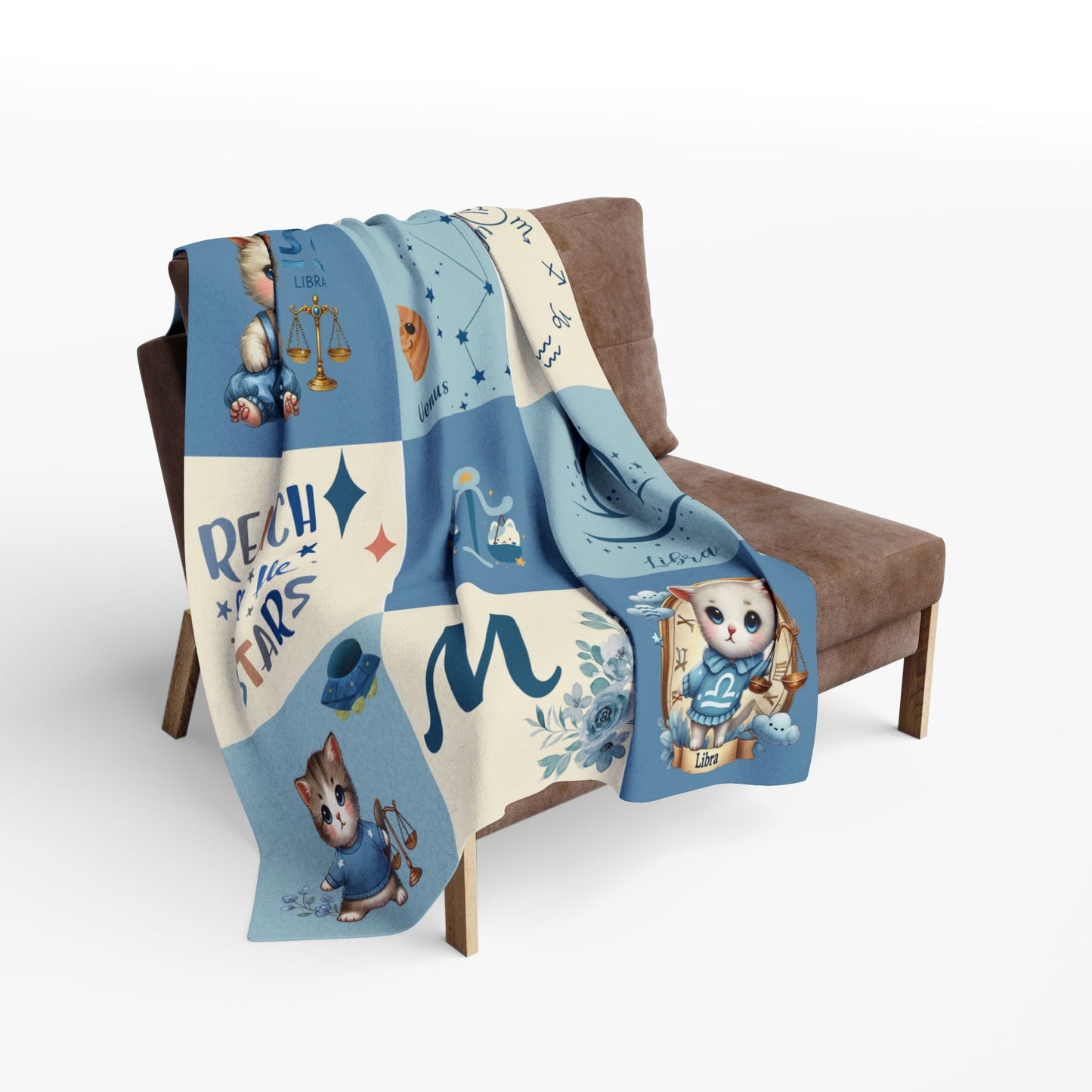 Zodiac Libra Boy Blanket