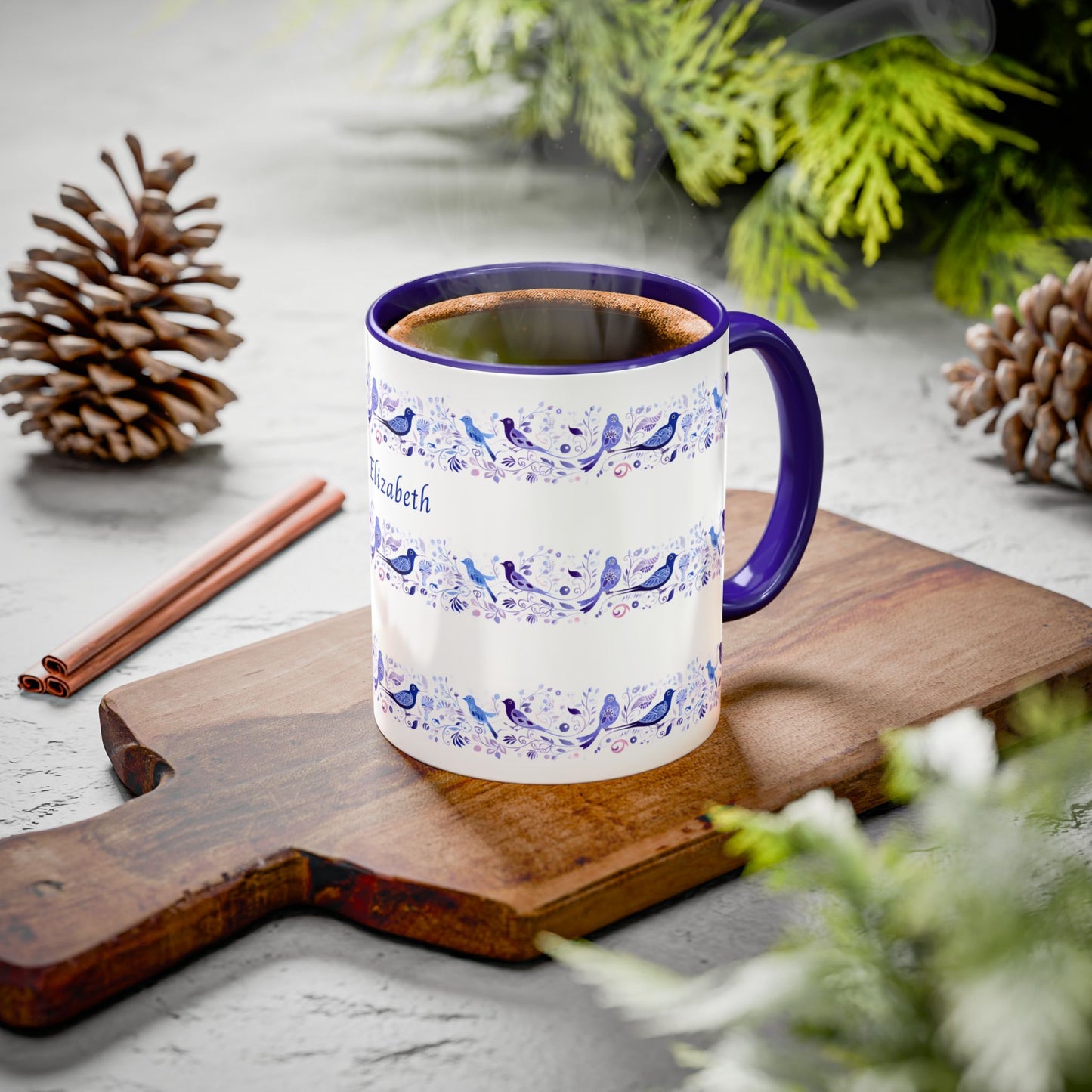 Blue Birds Mug