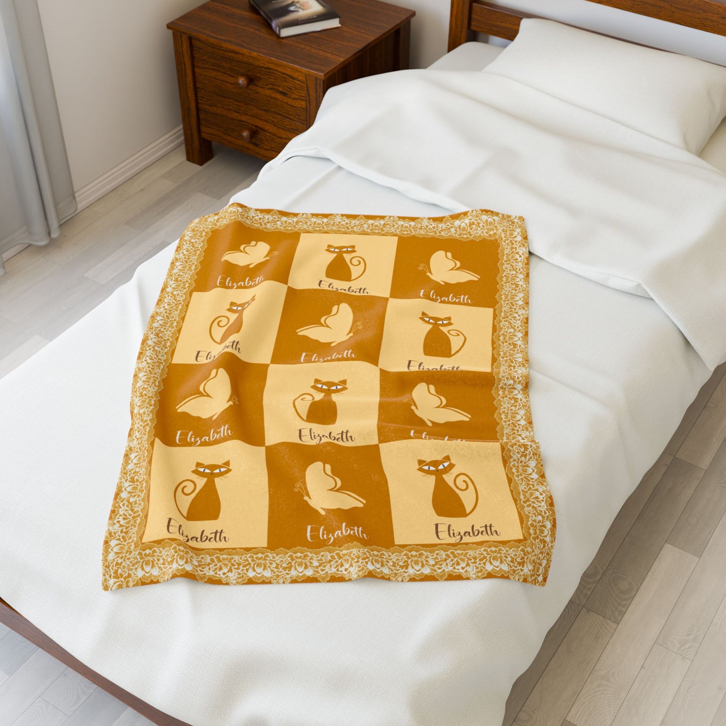 ''Lace Pattern''  Baby Blanket