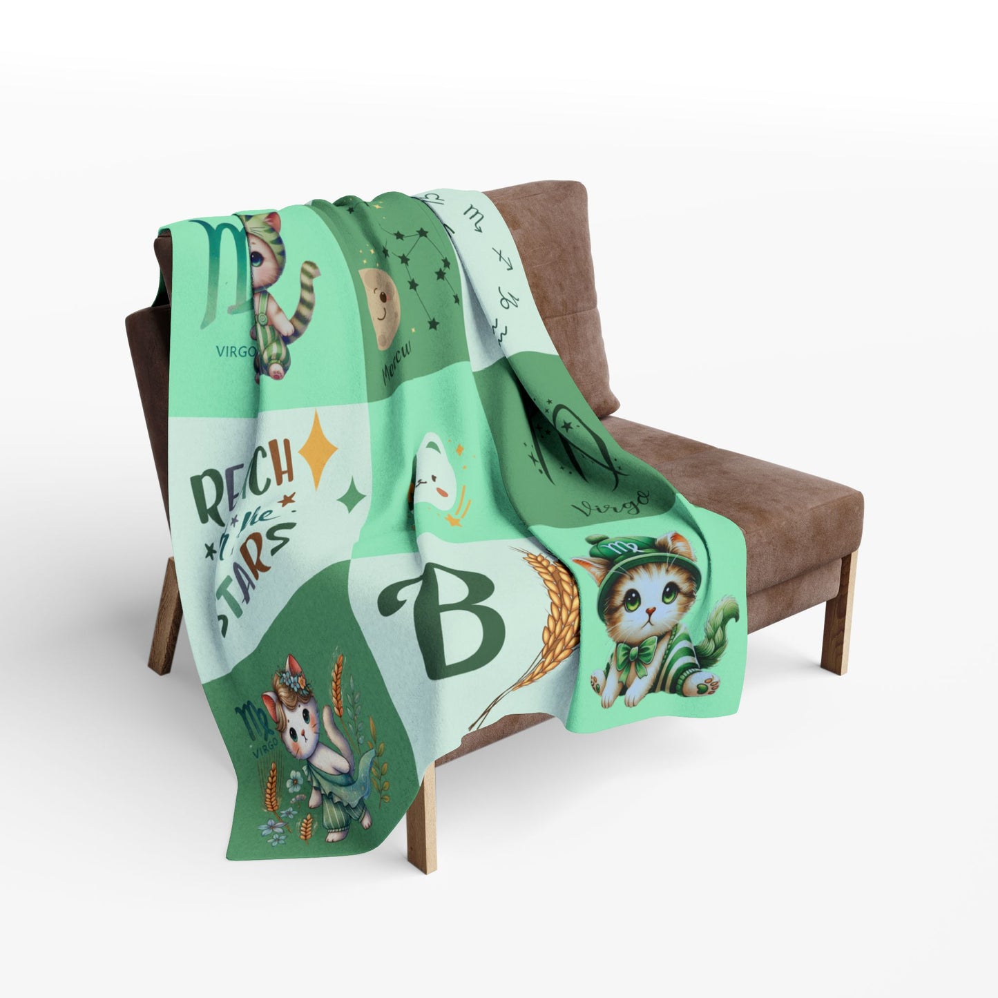 Zodiac Virgo Boy Blanket