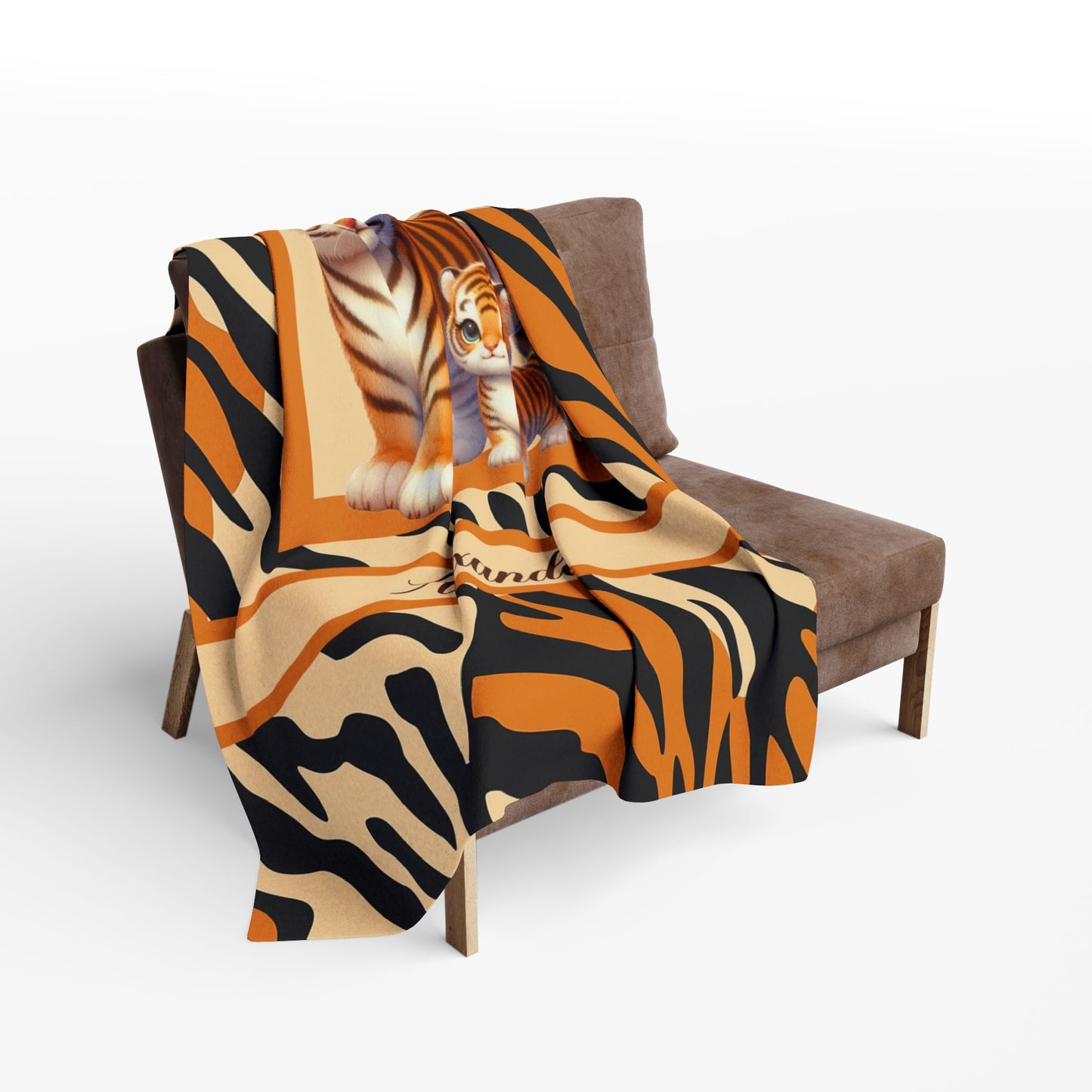 Animals Name Boy Minky Blanket