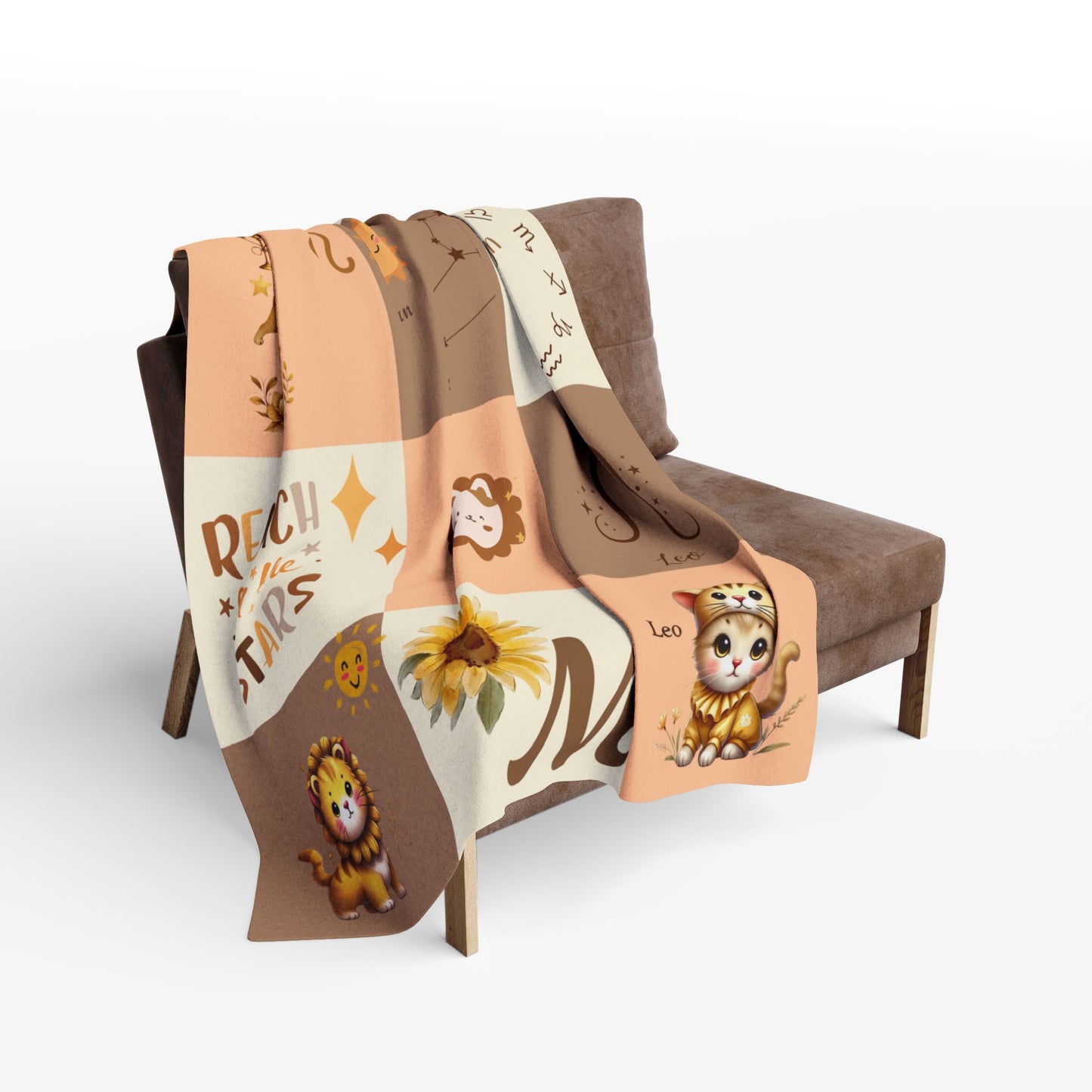 Zodiac Leo Boy Blanket