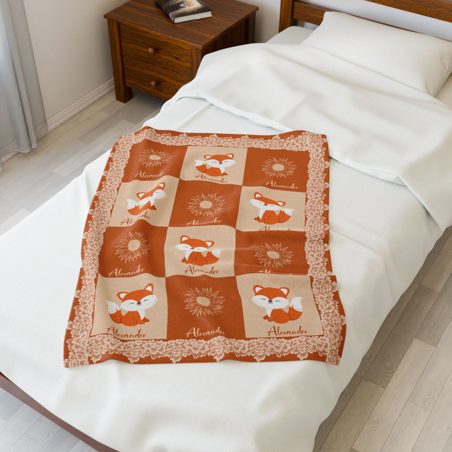 ''Lace Pattern''  Baby Blanket