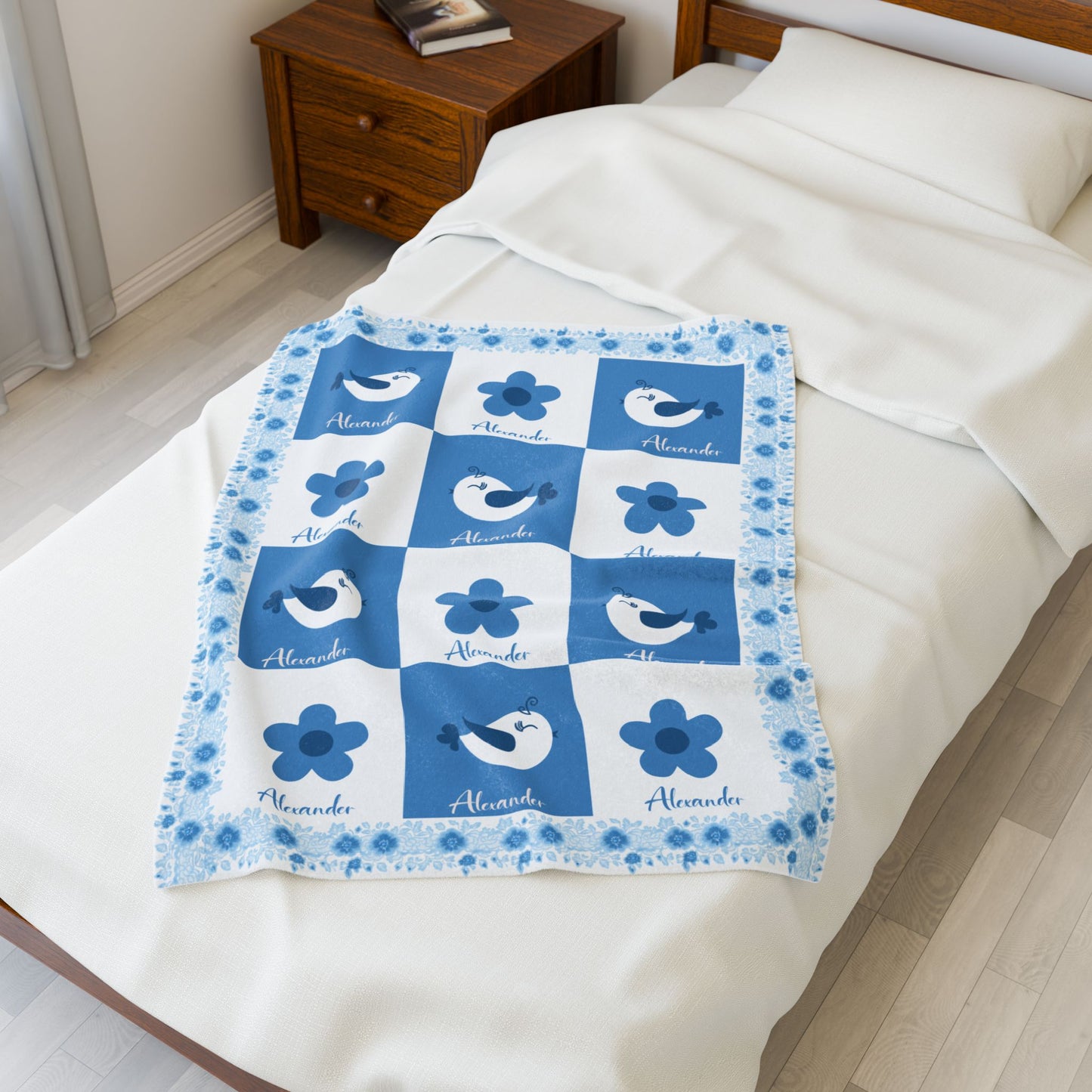 ''Lace Pattern''  Baby Blanket