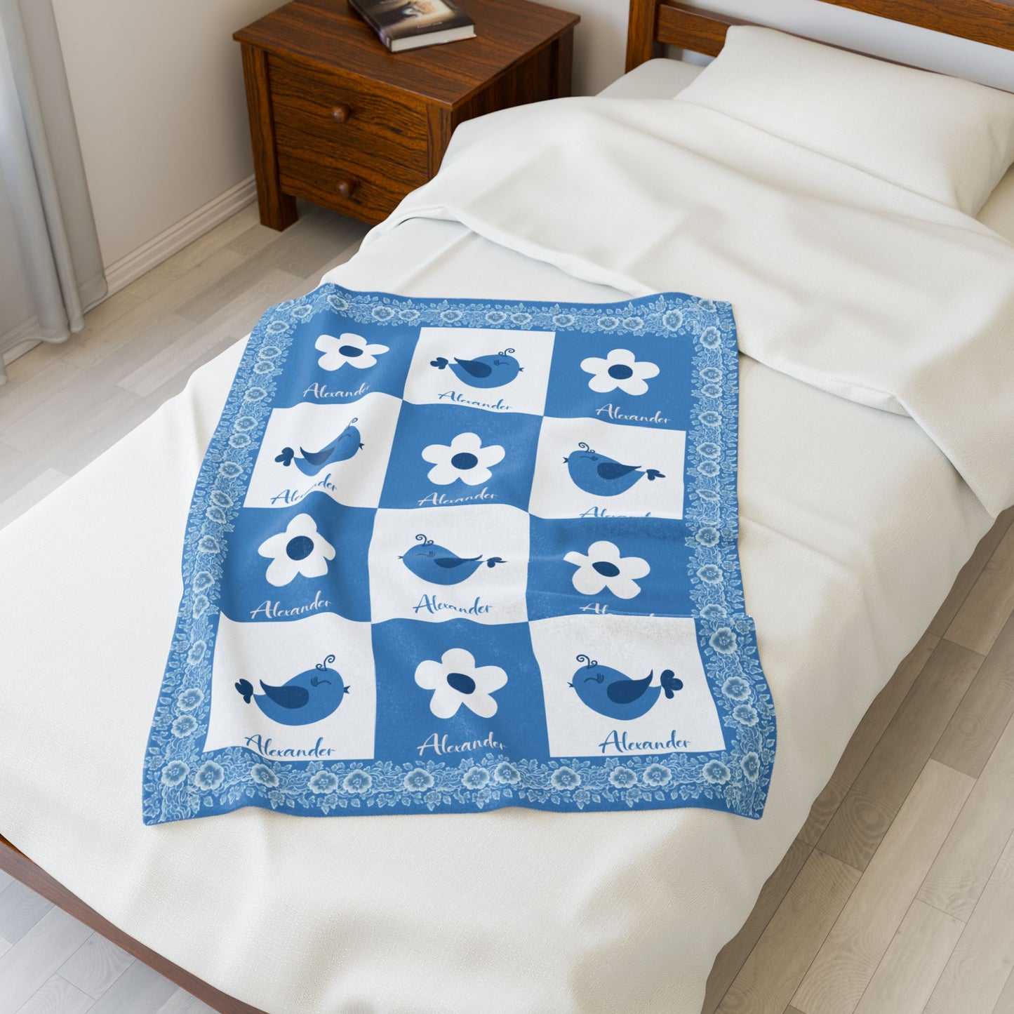 ''Lace Pattern''  Baby Blanket