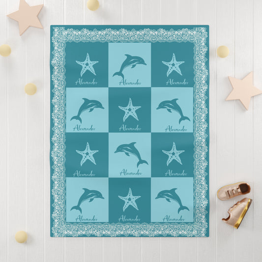 ''Lace Pattern''  Baby Blanket